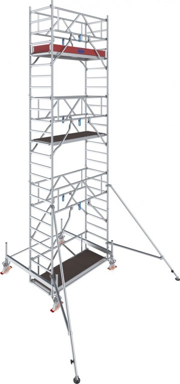 obrázek Hliníkové lešení pojízdné Stabilo 100 0,75x2,5m výška 7,5m KRAUSE