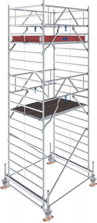 obrázek Hliníkové lešení pojízdné Stabilo 500 1,5 x 2,0m výška 6,5m KRAUSE
