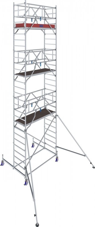 obrázek Pojízdné lešení hliníkové Stabilo 10 délka 2,5m výška 8,4m KRAUSE