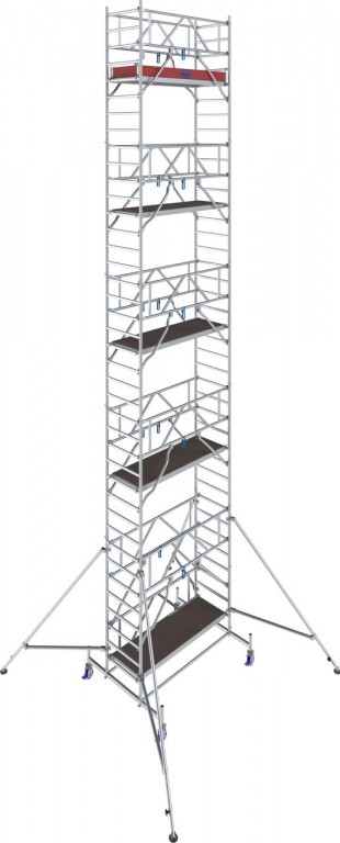 obrázek Pojízdné lešení hliníkové Stabilo 10 délka 2,5m výška 11,4m KRAUSE