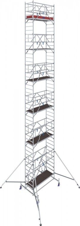 obrázek Pojízdné lešení hliníkové Stabilo 10 délka 2,5m výška 13,4m KRAUSE