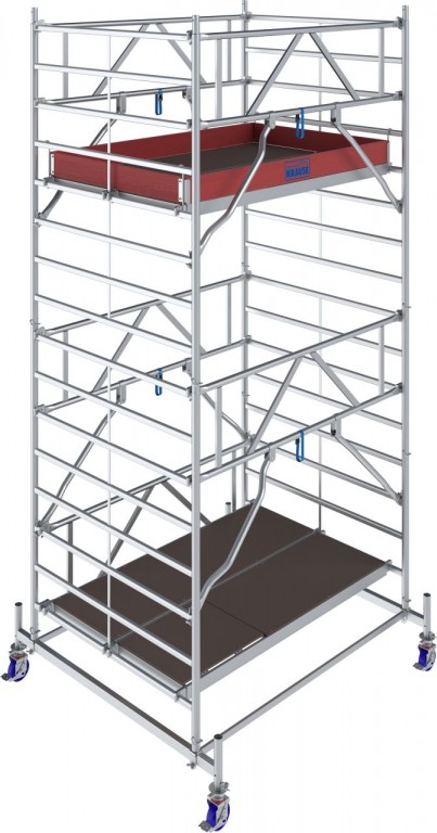 obrázek Hliníkové lešení Stabilo 50 délka 2,5m výška 5,4m KRAUSE
